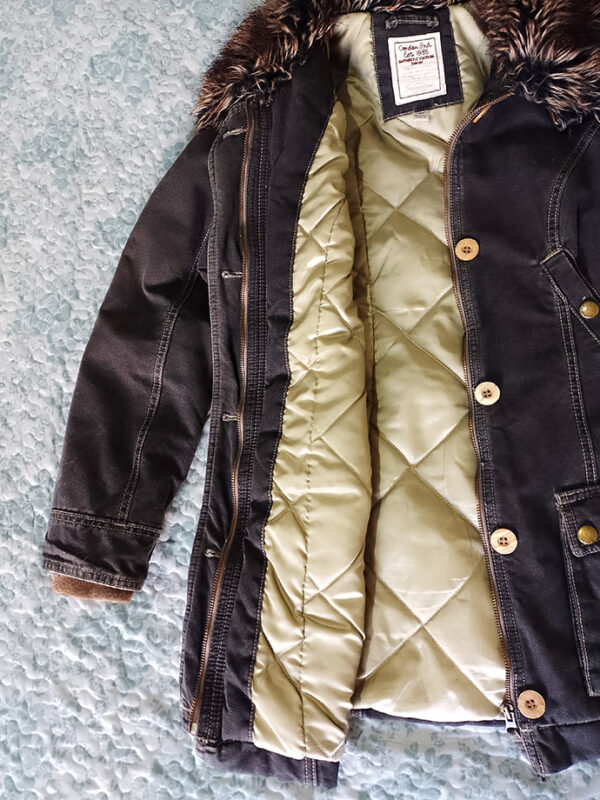 Parka de Lona de Algodón
